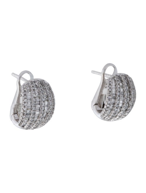 Earrings 14K 1.13ctw Diamond Earclips