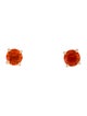 Earrings 14K Fire Opal Stud Earrings