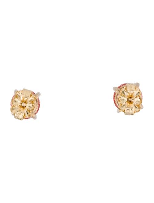 Earrings 14K Fire Opal Stud Earrings