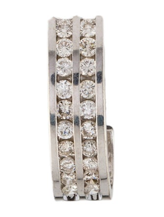 Earrings 14K Diamond Single Earclip