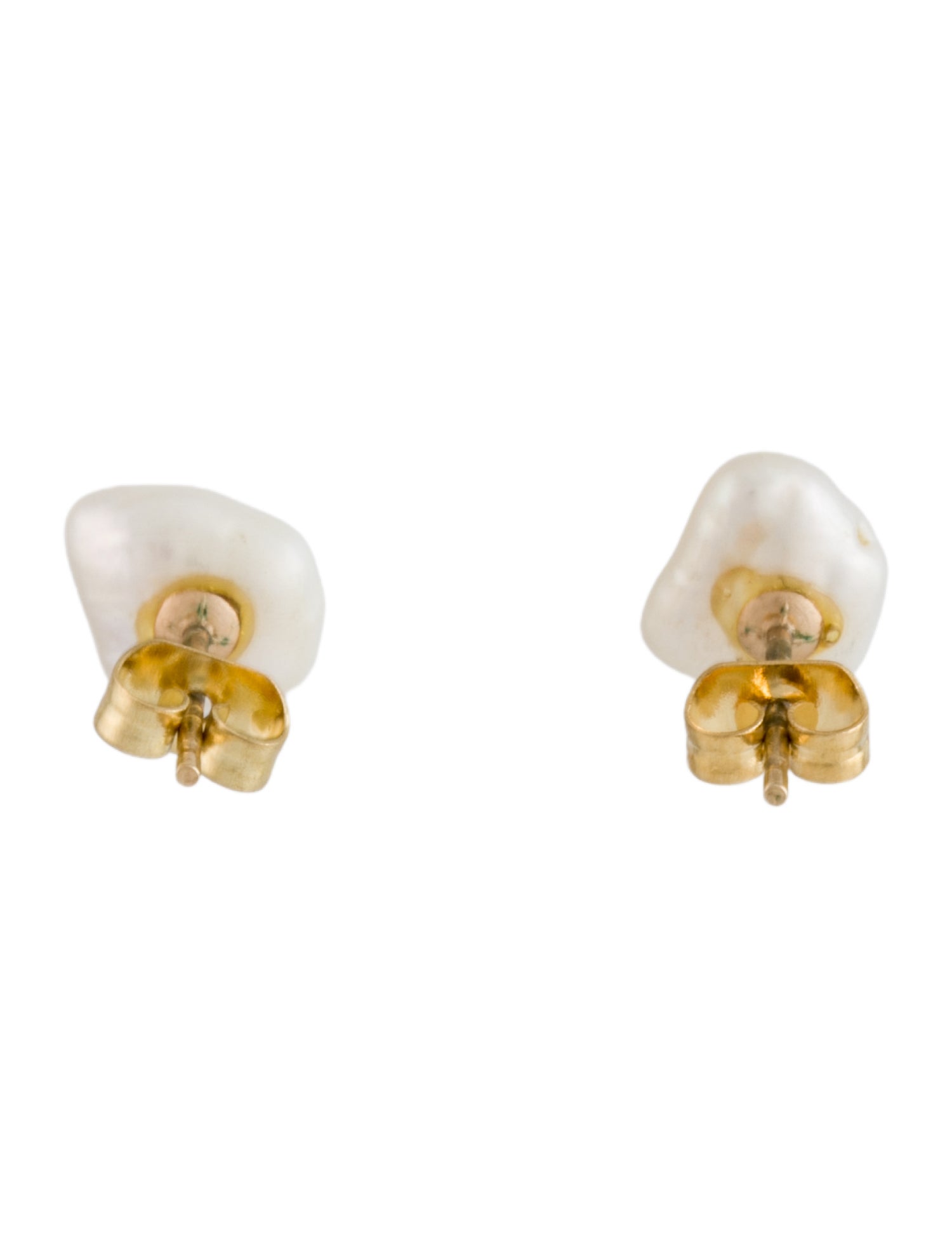 Earrings 14K Pearl Stud Earrings
