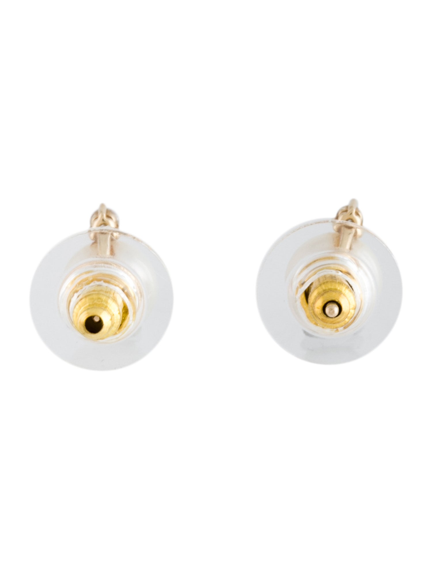 Earrings 14K Pearl & Diamond Stud Earrings