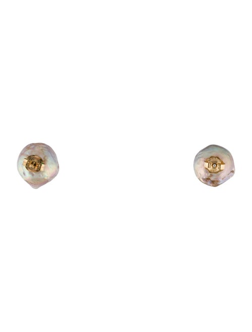 Earrings  14K Pearl Stud Earrings