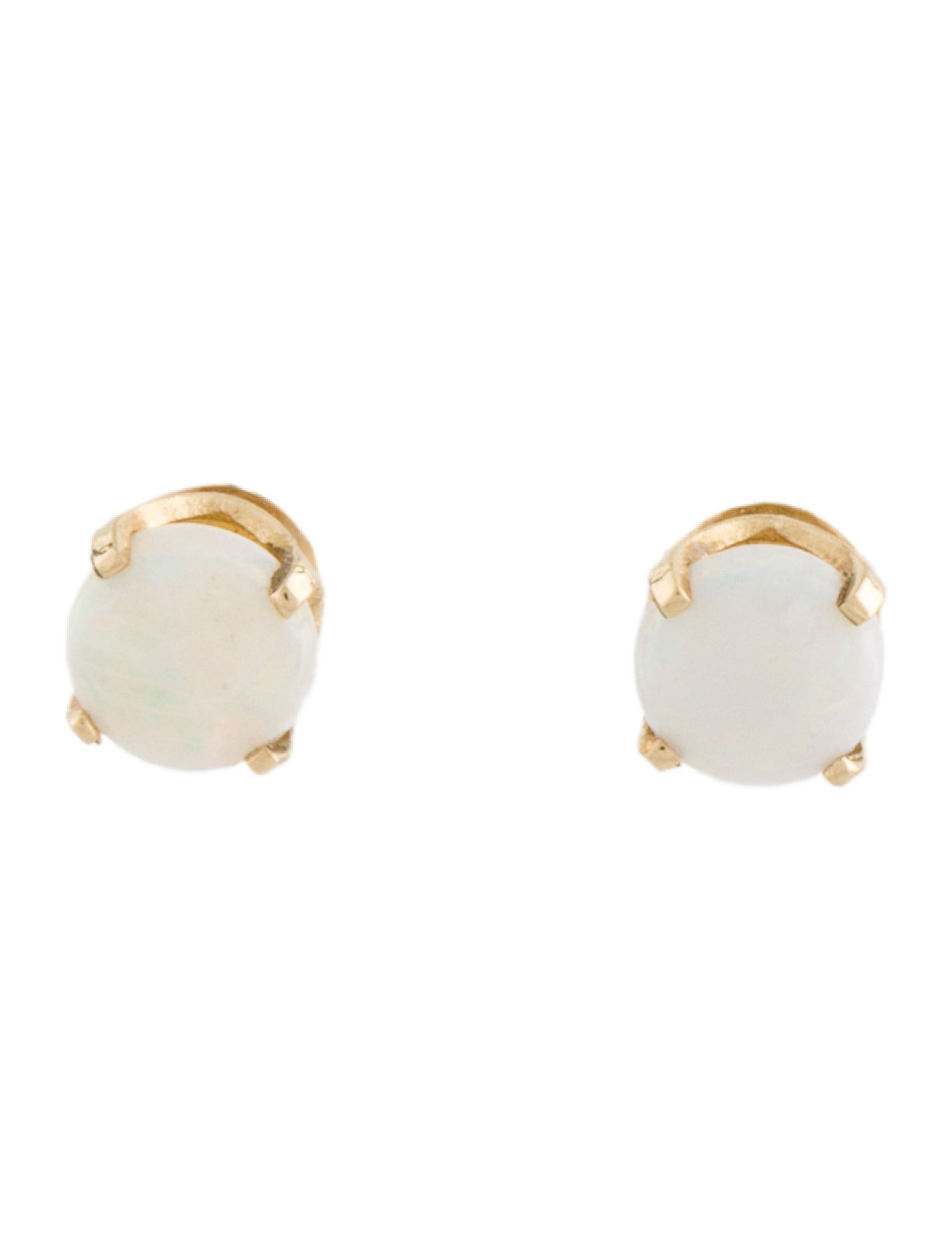 Earrings 14K Opal Stud
