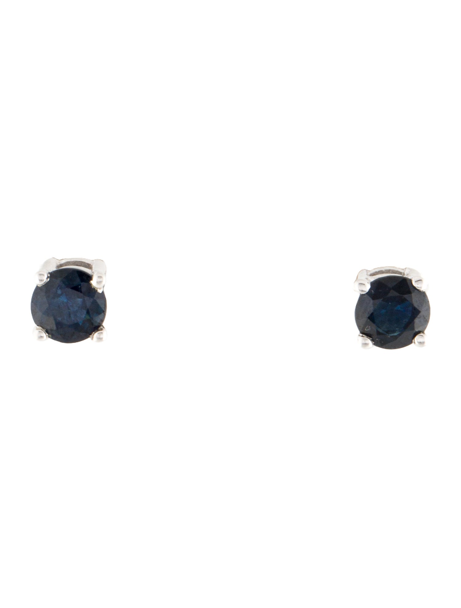 Earrings 14K 1.08ctw Sapphire Stud