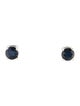Earrings 14K 1.08ctw Sapphire Stud Earrings
