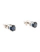 Earrings 14K 1.08ctw Sapphire Stud Earrings