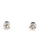 Earrings 14K 1.08ctw Sapphire Stud Earrings