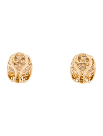 Earrings 18K 2.25ctw Diamond Earclips