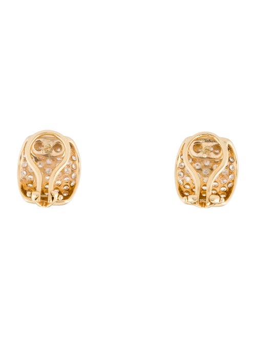 Earrings 18K 2.25ctw Diamond Earclips