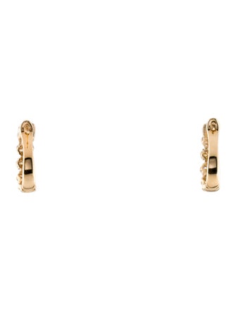 Earrings 14K 2.14ctw Diamond Hoop Earrings
