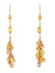 Earrings 14K Sapphire Drop Earrings