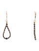 Earrings 14K Diamond Drop Earrings