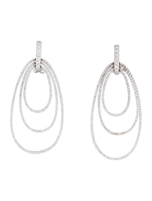 Earrings 18K 2.46ctw Diamond Drop Earrings