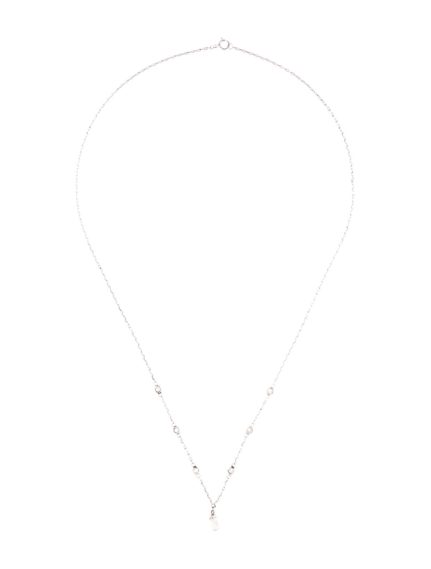 Earrings Diamond Drop & Pendant Necklace Set