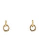 Earrings 18K Diamond Drop Earclips