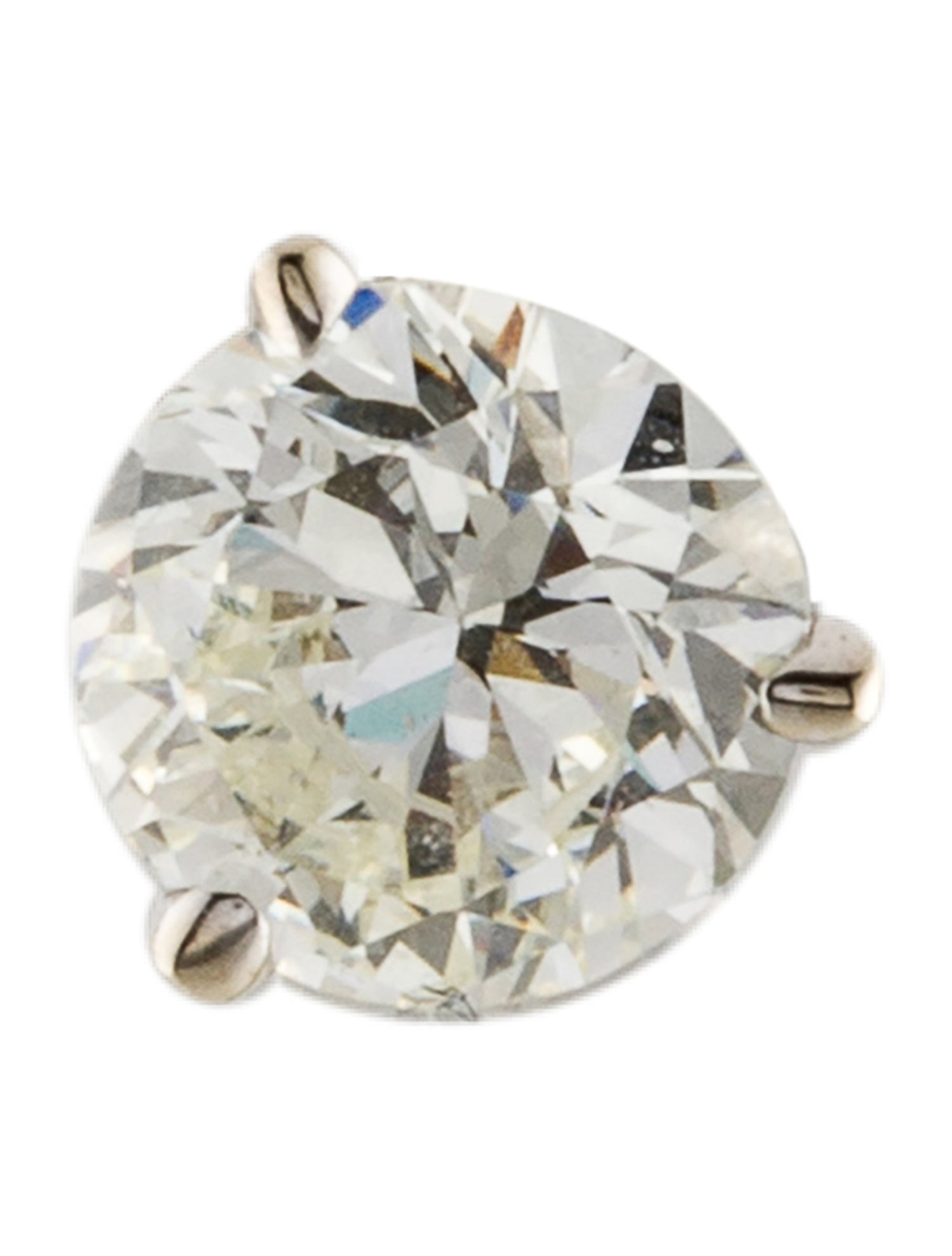 Earrings 18K Diamond Single Stud Earring