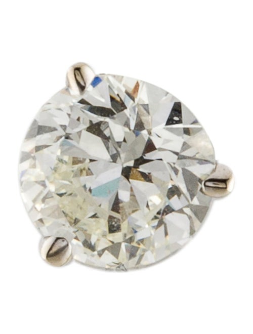 Earrings 18K Diamond Single Stud Earring