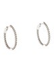 Earrings 14K 2.25ctw Diamond Inside-Out Hoop Earrings