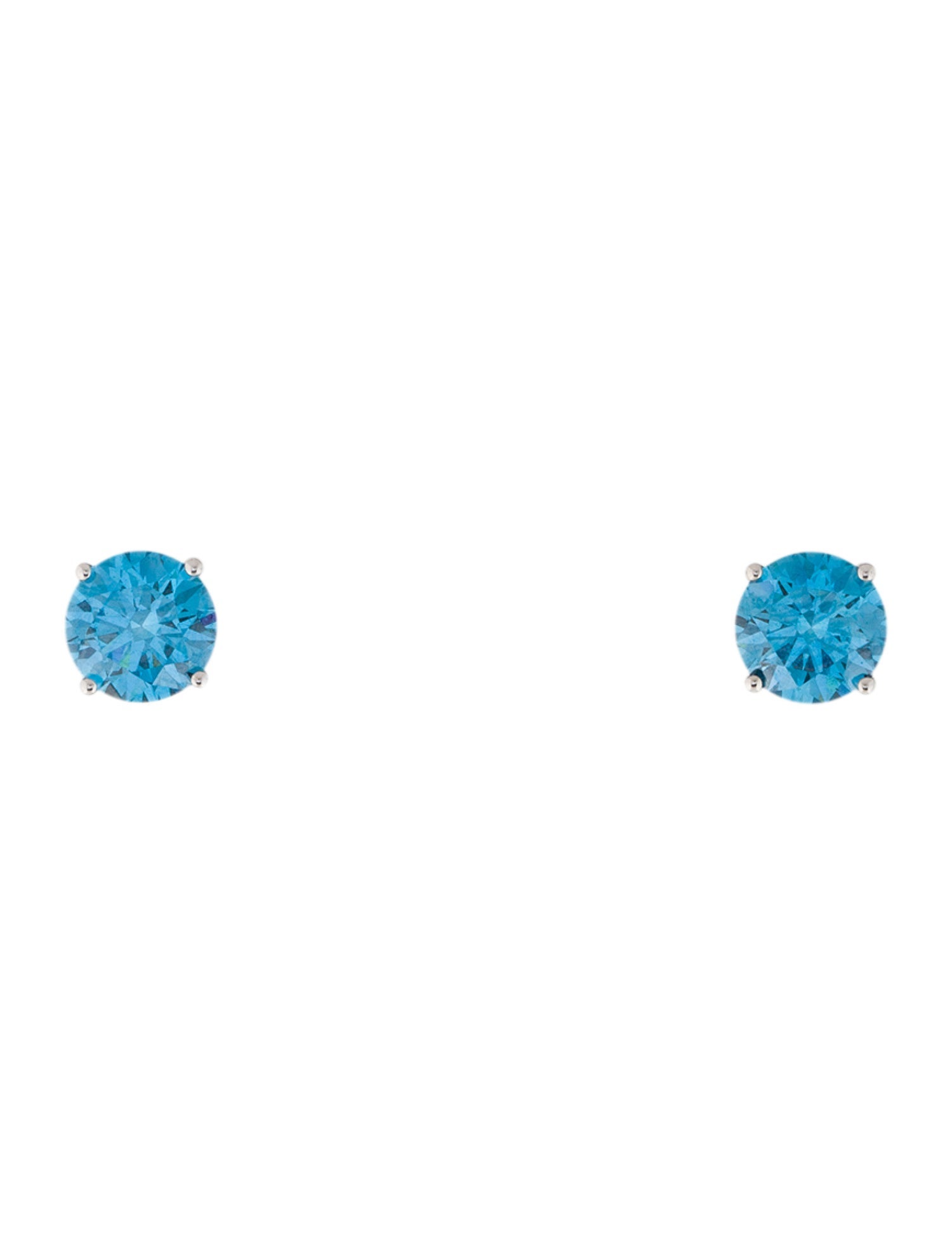 Earrings 14K 2.00ctw Lab-Grown Diamond Stud Earrings