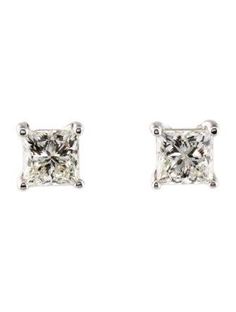 Earrings 14K 1.23ctw Lab-Grown Diamond Stud Earrings