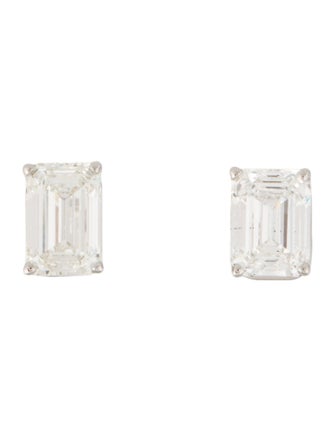 Earrings 14K 2.90ctw Lab-Grown Diamond Stud Earrings