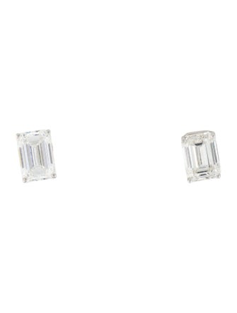 Earrings 14K 4.00ctw Lab-Grown Diamond Stud Earrings