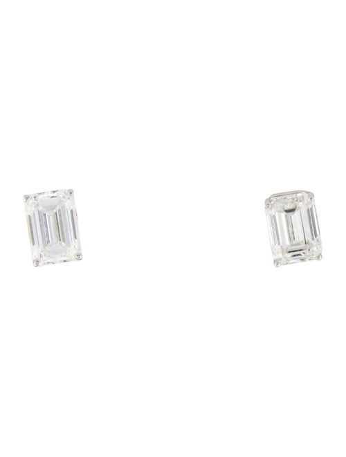 Earrings 14K 4.00ctw Lab-Grown Diamond Stud Earrings