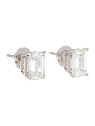 Earrings 14K 3.00ctw Lab-Grown Diamond Stud Earrings