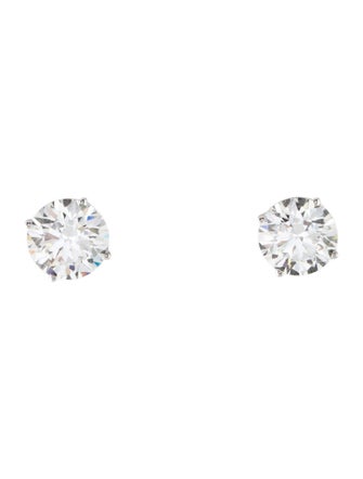 Earrings 14K 5.08ctw Lab-Grown Diamond Stud Earrings