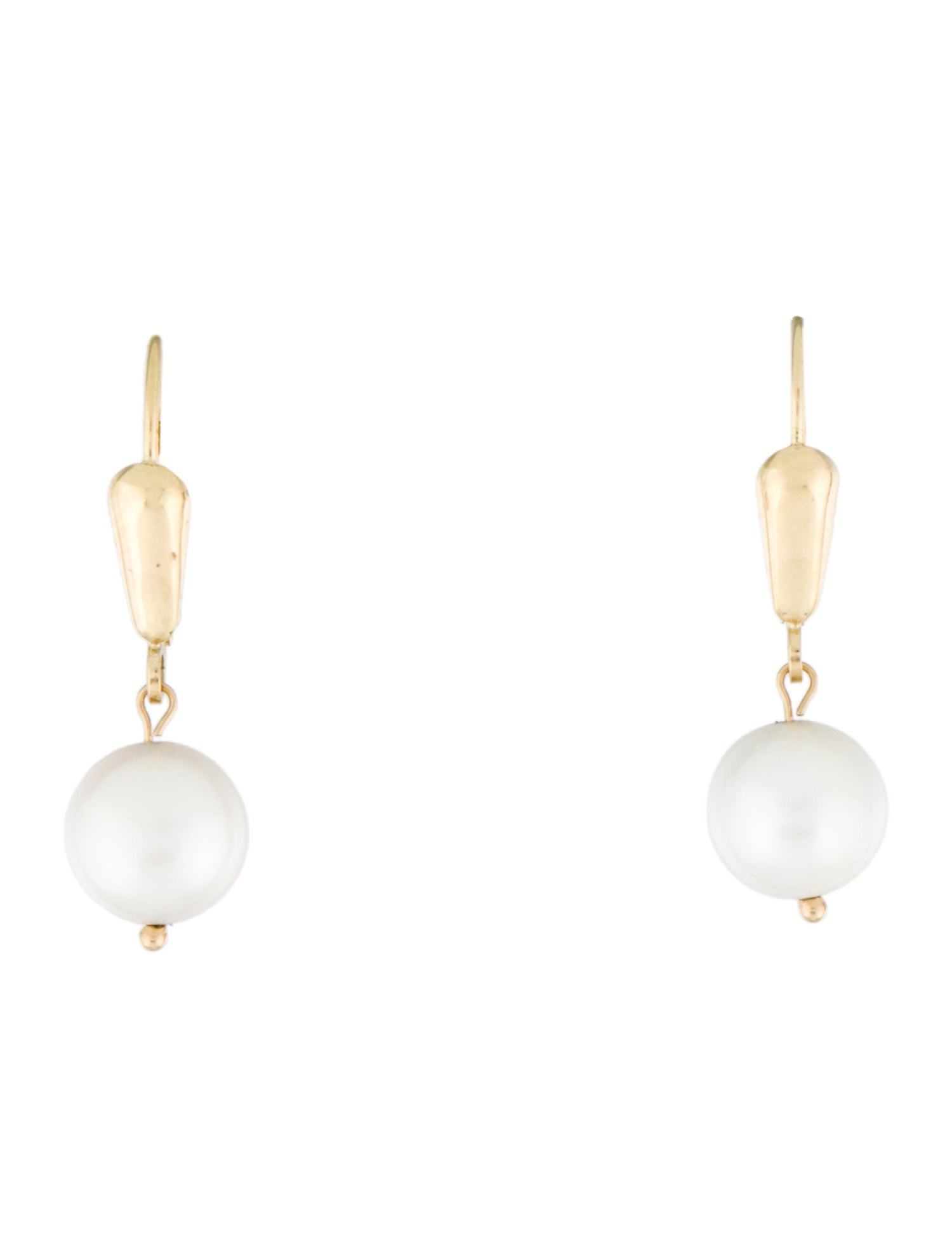 Earrings 14K Pearl Drop Earrings