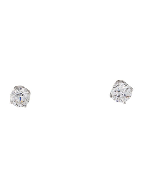 Earrings 14K 1.01ctw Lab-Grown Diamond Stud Earrings