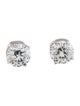 Earrings 14K 1.78ctw Lab-Grown Diamond Solitaire Stud Earrings