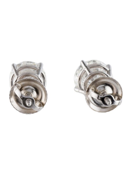 Earrings 14K 1.78ctw Lab-Grown Diamond Solitaire Stud Earrings