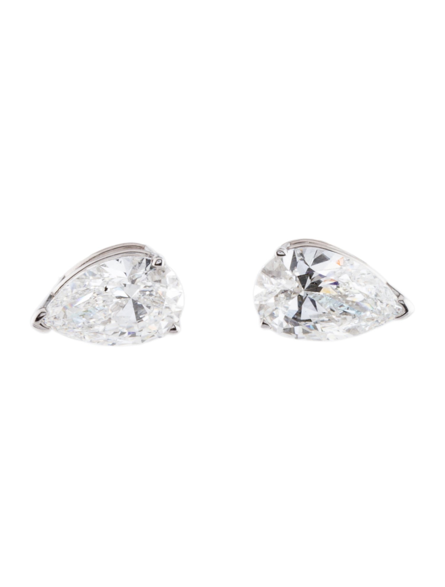 Earrings 14K 2.16ctw Lab-Grown Diamond Solitaire Stud