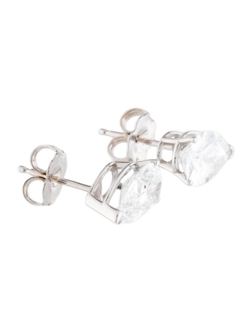 Earrings 14K 2.16ctw Lab-Grown Diamond Solitaire Stud Earrings