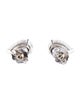 Earrings 14K 2.16ctw Lab-Grown Diamond Solitaire Stud Earrings