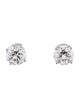 Earrings 14K 1.60ctw Lab-Grown Diamond Solitaire Stud Earrings