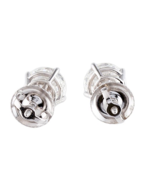 Earrings 14K 1.60ctw Lab-Grown Diamond Solitaire Stud Earrings
