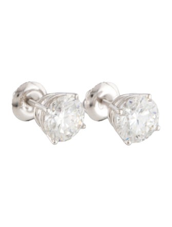 Earrings 14K 2.79ctw Lab-Grown Diamond Stud Earrings