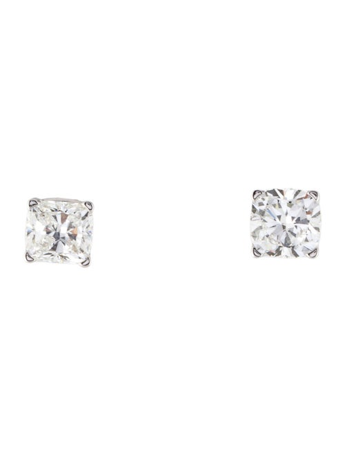 Earrings 14K 4.22ctw Lab-Grown Diamond Stud Earrings