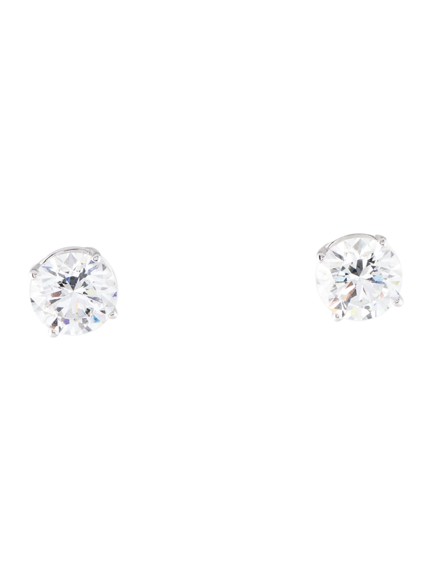 Earrings  14K 3.42ctw Lab-Grown Diamond Stud Earrings