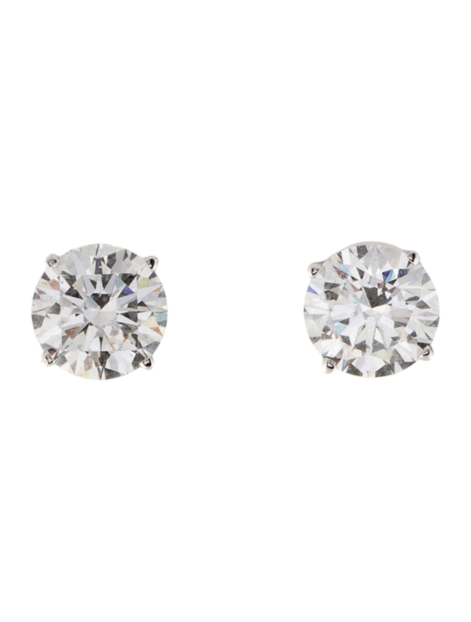 Earrings 14K 3.66ctw Lab-Grown Diamond Stud Earrings