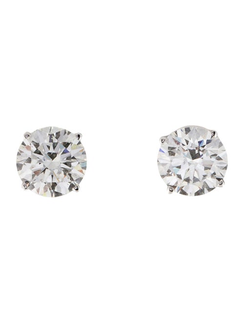 Earrings 14K 3.66ctw Lab-Grown Diamond Stud Earrings