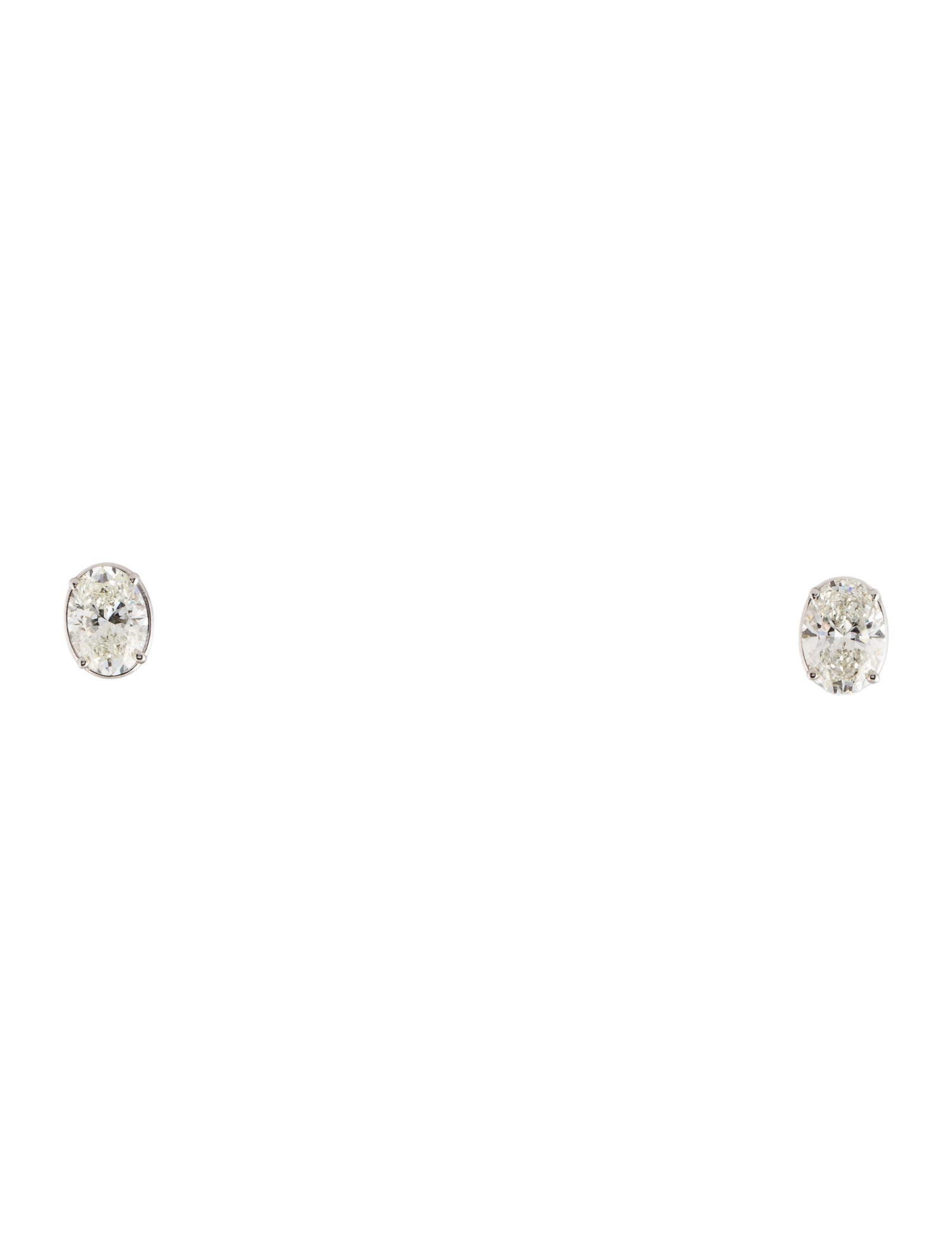 Earrings 14K 2.50ctw Lab-Grown Diamond Solitaire Stud