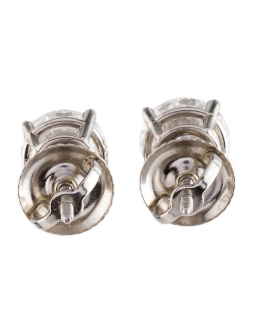 Earrings 14K 1.50ctw Lab-Grown Diamond Solitaire Stud Earrings