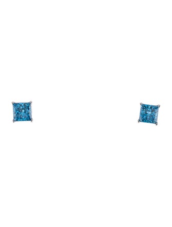 Earrings 14K 6.19ctw Lab-Grown Diamond Stud Earrings