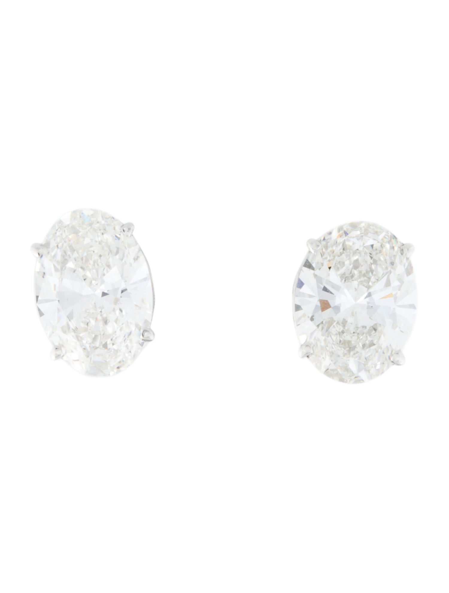 Earrings 14K 4.04ctw Lab-Grown Diamond Stud Earrings