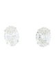 Earrings 14K 4.04ctw Lab-Grown Diamond Stud Earrings
