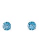 Earrings 14K 5.09ctw Lab-Grown Diamond Solitaire Stud Earrings